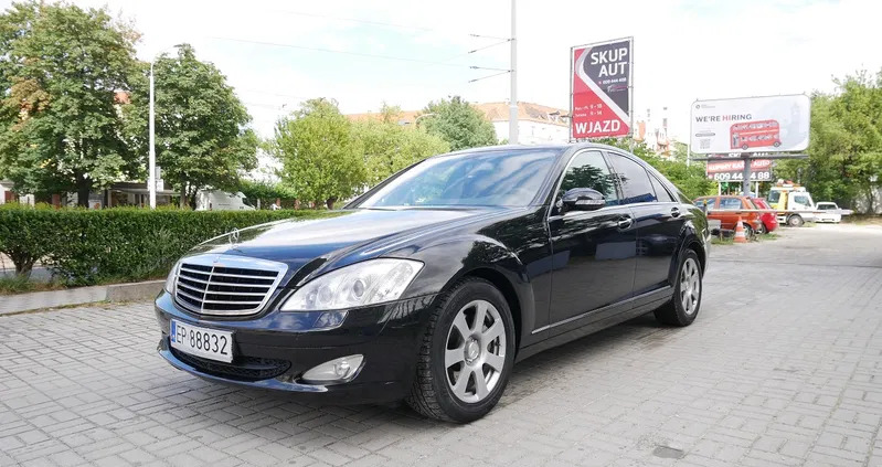 mercedes benz Mercedes-Benz Klasa S cena 34500 przebieg: 353200, rok produkcji 2005 z Września